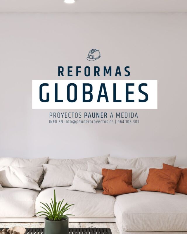 🏠 🛠 ¿Te imaginas tu hogar como el espacio perfecto adaptado a tus necesidades y estilo de vida? En #Pauner, hacemos esa visión una realidad.

Nos especializamos en 𝐫𝐞𝐟𝐨𝐫𝐦𝐚𝐬 𝐠𝐥𝐨𝐛𝐚𝐥𝐞𝐬, redefiniendo y transformando cada rincón de tu hogar. Nuestro equipo profesional se encarga de cada detalle, desde el diseño hasta la ejecución, garantizando un resultado que superará tus expectativas.

Sea una remodelación completa, una extensión o la actualización de ciertos espacios, en Pauner nos encargamos de todo. Además, gestionamos ayudas, subvenciones y permisos de obra para que solo te preocupes de disfrutar de tu nuevo hogar.

Transforma tu hogar, transforma tu vida. Confía en #Pauner para darle una nueva vida a tu hogar. 

- - - - - - - - - - 

📞 964 105 301
📩 info@paunerproyecto.es
📍Provincia de Castellón
🌐 www.paunerproyectos.es 𝘓𝘐𝘕𝘒 𝘌𝘕 𝘉𝘐𝘖

𝐂𝐎𝐍𝐒𝐓𝐑𝐔𝐂𝐂𝐈𝐎́𝐍 𝐘 𝐑𝐄𝐅𝐎𝐑𝐌𝐀 𝐆𝐋𝐎𝐁𝐀𝐋
#CalidadPAUNER
#ConstrucciónGlobal #ReformaGlobal #ServicioIntegral #Amedida #PAUNER #Castellón #ProvinciaDeCastellón